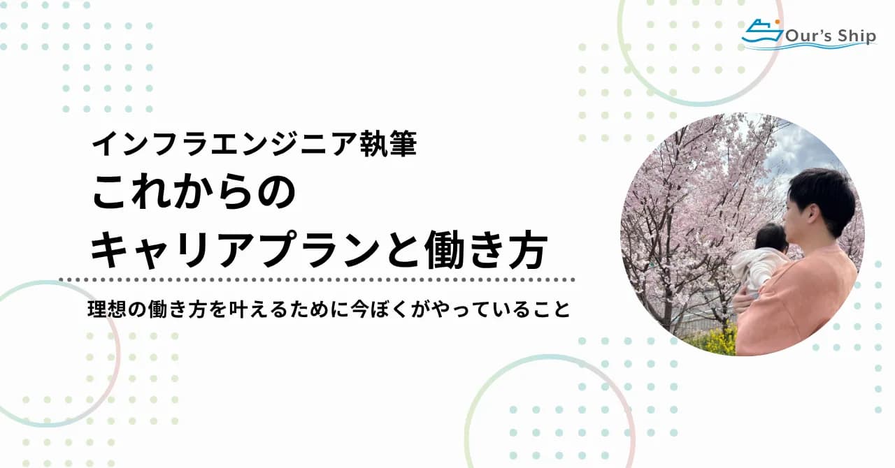 「これからのキャリアプランと働き方」について語る | インフラエンジニアOさん執筆